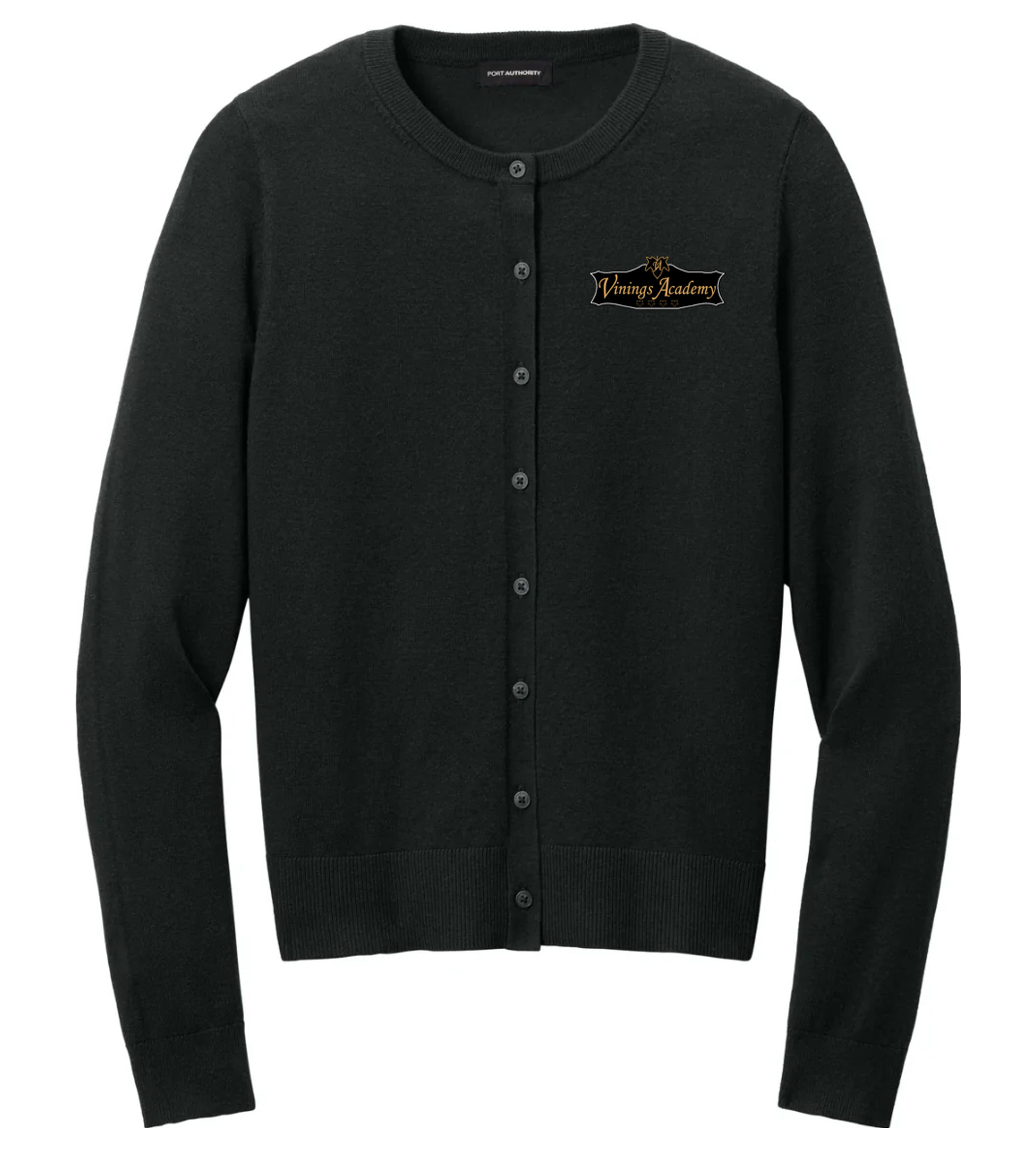 Port Authority Women's Easy Care Crewneck Cardigan Sweater